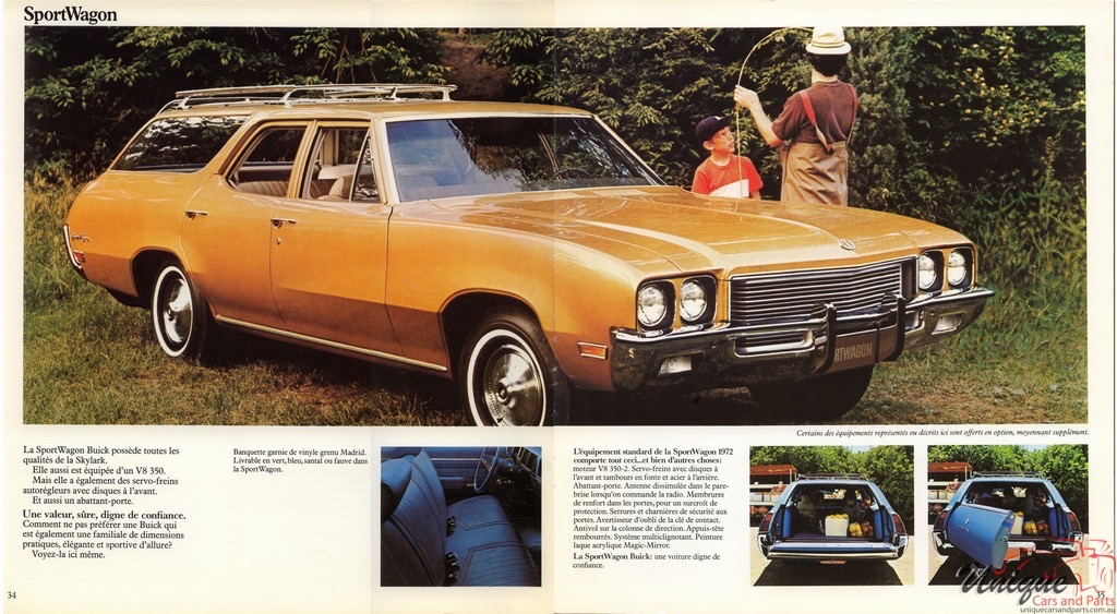 1972 Buick French Canadian Brochure Page 10